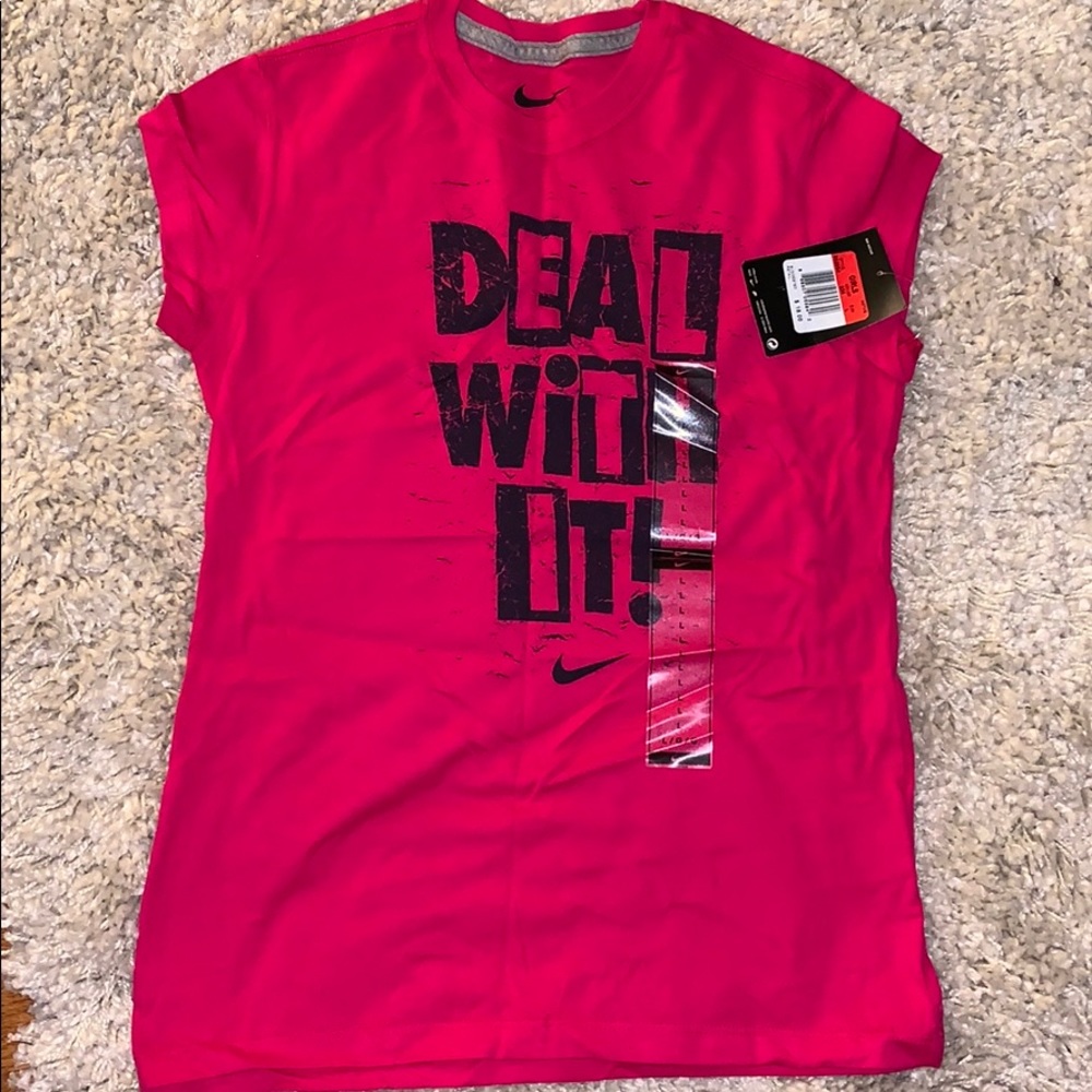 NIKE pink T-shirt